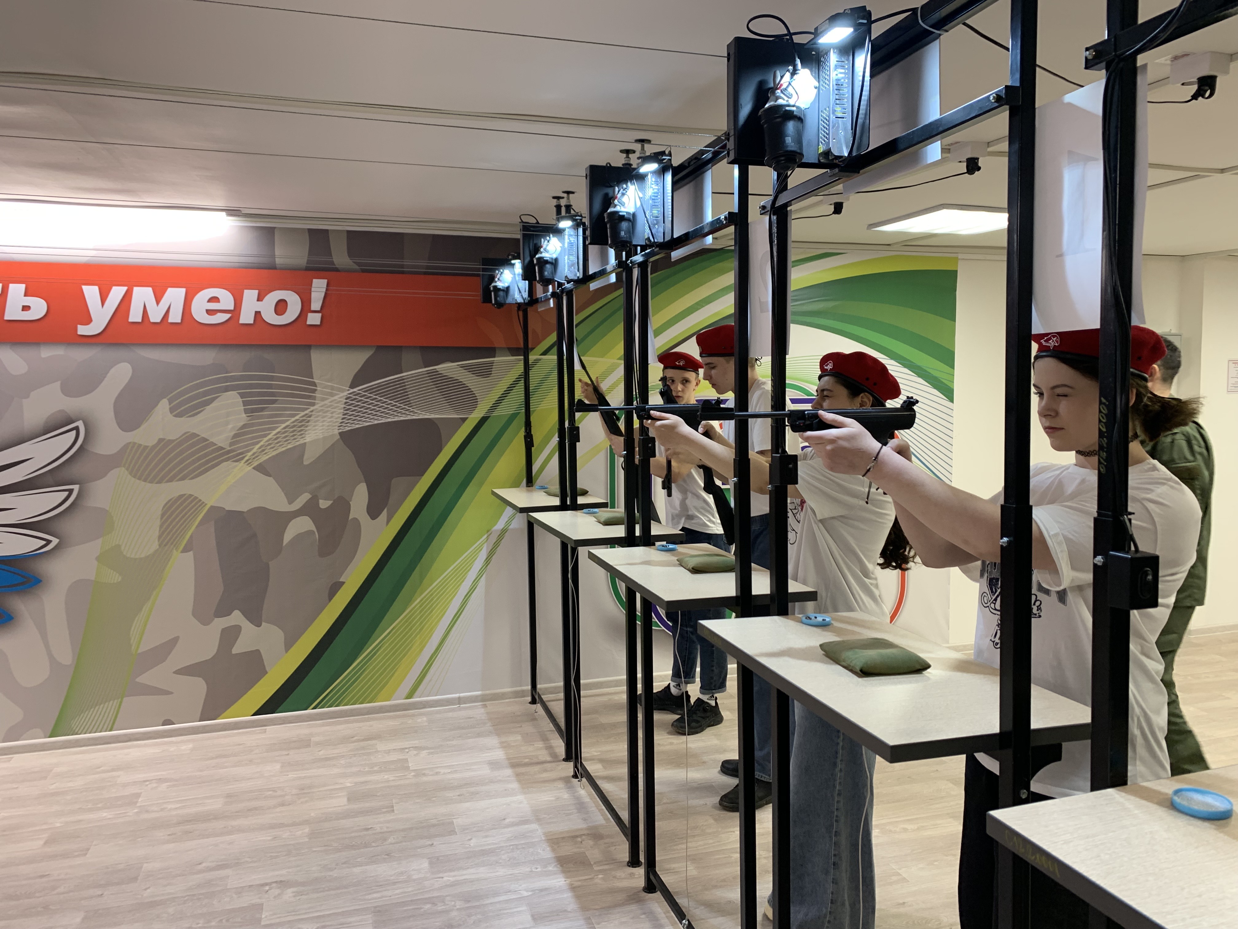 Районный турнир по пулевой стрельбе.